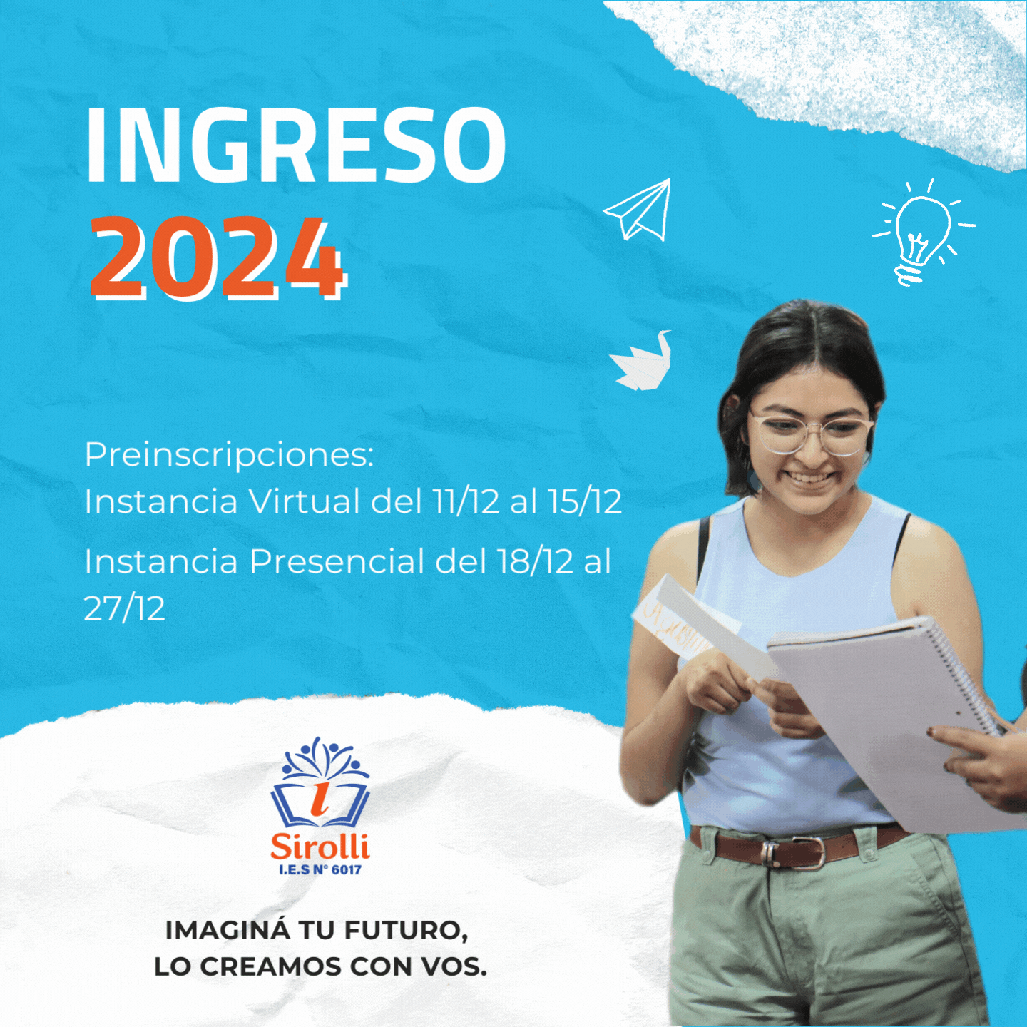 Ingreso 2024 – Instituto De Enseñanza Superior Nº 6017 "Profesor Amadeo ...